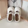 Zapatos para Niña 2026 Primavera Nuevos Zapatos de Princesa de Cuero para Niños Suela Suave Zapatos Planos para Bebé Niña para Combinar con Faldas para Todas las Estaciones