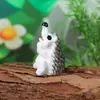 Adornos de Micro Paisaje de Erizo Simulados, Accesorios Ecológicos para Paisajismo en Botella, Manualidades de Resina de Animales Pequeños, Hongos Exquisitos