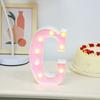 Decoración de escena con letras LED rosas, luz decorativa para cumpleaños, baúl, diseño decorativo para San Valentín