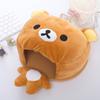 Calentador de manos USB de dibujos animados, alfombrilla de ratón calefactora extragrande con muñequera, juego de calefacción lindo y cálido de invierno, calentador de manos para computadora