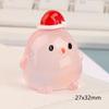 Frango Desenho Animado Fofo Acessórios de Resina Estereoscópicos Joias DIY Micro Paisagem Decoração de Mesa Pingente de Chaveiro Pingente