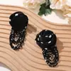 Estilo Retrô Tecido de Bolinhas Rose Contas de Arroz Franja Corsage DIY Roupas Sapatos Flor Bolsa Acessórios Acessórios de Joias