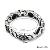 Pulsera popular de moda de acero de titanio con cruz para hombre, venta caliente transfronteriza europea y americana, hip hop, personalidad, todo partido, moda, pulsera dominante