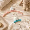 Cabide para roupas infantis de boneca nuvem branca, antiderrapante e sem marcas, para bebês e crianças pequenas, cabide para uso doméstico