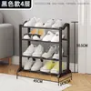 Zapatero sencillo para el hogar, entrada, multicapa, pequeño, para dormitorio, interior, pequeño, estrecho, para casa de alquiler, uso, zapatero