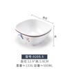 10 piezas de vajilla tipo porcelana plástico tazón pequeño para sopa tazón para arroz tazón para hot pot tazón sazonado restaurante hotel comercial melamina tazón pequeño