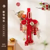 2026 Nova Decoração de Casa Pingente de Nó Chinês para Chá de Casa Nova, Nó de Mil Caracteres, Caractere da Fortuna, Decoração de Sala de Estar de Luxo