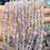 Piedra Natural Cristal Asimétrico Grava Suelta Cuentas Sueltas Amatista Turquesa Ojo de Tigre Piedra Cuentas de 5-8mm Accesorios para Joyería DIY