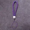 Lanyard para teléfono móvil al por mayor de fábrica, cordón para llavero de cámara de cuero PU, cuerda de muñeca para teléfono móvil de pareja, cuerda tejida de cuero