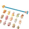 Correa de almacenamiento de muñecas colgante con alto valor estético para sala de estar y dormitorio, correa de almacenamiento y exhibición de muñecos de peluche de caja sorpresa