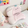 Almohada Infantil de Espuma Viscoelástica de Dibujos Animados Protección del Cuello Rebote Lento Bebé Estudiante de Jardín de Infancia Forma de Animal Lindo Lavable