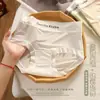 Ropa interior para niñas de seda de hielo sin costuras, de cintura media, ultradelgada, de secado rápido, bragas triangulares de verano, ropa interior estilo mascarilla para mujer, ropa interior fina de verano para mujer