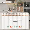 Cortina Cubre Gabinetes de Cocina, Cortina Oculta para Gabinetes, Cortina Decorativa para Estante de Almacenamiento con Velcro, Novedad Primavera 2026