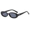 Nuevas gafas de sol retro personalizadas de moda ovaladas con montura pequeña, gafas de sol informales para exteriores, para sesiones de fotos callejeras, gafas de sol anti-UV de moda