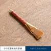 Escova de chá sem fiapos caneta para bule bandeja de chá escova raspadora de água mesa de chá bule de chá kung fu escova de limpeza de xícara de chá acessórios para conjunto de chá