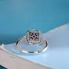 Anillo Estilo Étnico Retro Hierba Ruyi Ágata Roja del Sur Anillo Sencillo Estilo Chino Ajustable en Plata 925
