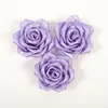Novo Poliéster Grande Rosa DIY Casamento Noivo e Noiva Lapela Casamento Lapela Grupo de Irmãs Madrinha Flor Decorativa
