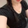 Al por mayor transfronterizo Verano Modal Elegante Delgado Encaje Lunares Hombro Derecho Manga Corta Camiseta Mujer Dulce Top Corto