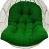 Cojín Impermeable para Silla Colgante Transfronterizo, Cojín Espesado para Silla Mecedora de Cesta Colgante, Cojín Integrado con Respaldo para Silla Colgante Redonda Nido de Pájaro