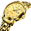 Reloj de Hombre Transfronterizo Crnaira Reloj de Cuarzo Luminoso Impermeable Correa de Acero Exportación Venta al por Mayor Modelo Caliente Dropshipping