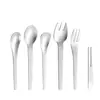 Acero Inoxidable 304 Tenedor de Postre Martillado Cuchara de Postre Tenedor de Pastel Martillado Tenedor de Fruta Cuchara para Nido de Pájaro Cuchara para Helado Cuchara de Café