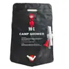 Bolsa de agua para acampar bolsa de baño para exteriores bolsa de almacenamiento de agua para acampar transfronteriza de PVC portátil bolsa de ducha solar 20