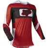 Uniforme de Baloncesto Traje de Descenso Zorro Traje de Ciclismo Top de Manga Larga Traje de Motocicleta Todoterreno de Verano para Hombre Camiseta