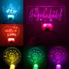 Letreros de Luz Hechos a Mano, Barras Fluorescentes, Diademas LED Acrílicas Personalizadas, Accesorios para Ambiente de Concierto, Personalización DIY