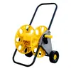Suporte de Armazenamento para Mangueira de Água Amarela Doméstico Jardim Lavagem de Carro Armazenamento de Mangueira de Água Enrolador de Tubo Bobina de Tubo Suporte para Mangueira de Água