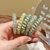 2025 Nuevo Elástico Alto Cable de Teléfono Goma para el Cabello Diadema Duradera para Mujer Goma Elástica Elegante para el Cabello Accesorios para el Cabello Cuerda para el Cabello