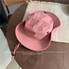 Chapéu Chapéu Feminino Verão Ao Ar Livre Grande Aba Chapéu de Pescador Chapéu de Cowboy Ocidental Chapéu de Montanhismo Protetor Solar Respirável Chapéu para Homens