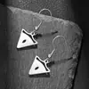 Pendientes Transfronterizos Europeos y Americanos Nuevos de Acción de Gracias Otoño Hoja de Arce Pastel de Calabaza Piña Acero Inoxidable Moda Pendientes Colgantes