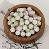 Cuentas de porcelana de dos tonos de 10 mm con patrón de dragón, cuentas redondas, cuentas sueltas, joyería hecha a mano para DIY, pulsera, collar, accesorios para enhebrar