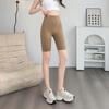 Calça de Tubarão de Cinco Pontos Aurofeng Verão Calça de Yoga Feminina Calça de Ciclismo Controle de Barriga Levanta Bumbum Emagrecimento Cintura Alta Calça Barbie