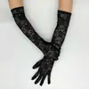 Luvas Estendidas de Renda Femininas da Moda Atacado Proteção UV Extra Longas Para Dirigir Proteção Solar Feminina