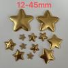 Accesorios para Juguetes de Peluche Piel Sintética Estrella de Cinco Puntas 22 mm Terciopelo Sela Verde Gigante Regalo para Niños Estilo Coreano