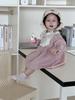 Vestido Largo de Princesa para Bebé Niña Otoño 2026 Nuevo Estilo Coreano Ropa Infantil Vestido de Solapa para Niñas Ropa de Otoño para Niños