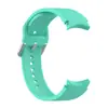 Para Samsung Galaxy watch7/6/5/4 Pulseira Pro Smart Watch Fivela Colorida Pulseira de Silicone Classi