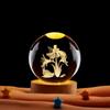 Flor Fada 3d 3d laser interior esculpindo bola de cristal criativo sonho sono luminoso luz presente decoração cross-border atacado