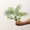 Plantas Verdes Artificiales Palmera Areca Estilo Tropical Micro Paisajismo Inserción en el Suelo Árbol de Coco Miniatura Planta Decorativa para Sala de Estar del Hogar