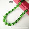 Cuentas Facetadas de Cristal Xingtai Accesorios para Joyería DIY Cuentas de Lágrima de Vidrio Accesorios para Cortinas Ropa Cuentas de Lágrima con Agujero Recto