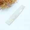 Peine Masajeador Antiestático Color Carey Peine Portátil Estilo Ins Textura Simple Peine para el Cabello de Mármol Forma Curva