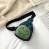 Yx Desenho Animado Bolsa Transversal Infantil Porta-Moedas de Bebê 2026 Nova Bolsa de Dinossauro para Meninos Meninas Bolsa de Ombro Moda Estudantil