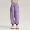 Pantalones Casuales para Niños Pudding Halu Otoño e Invierno 2024 Leggings Cálidos de Terciopelo para Niñas Disponibles en Múltiples Colores
