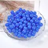 Contas Redondas de Vidro Liso de Porcelana Contas de Cristal Feitas à Mão para Pulseira DIY Colar Materiais para Miçangas Acessórios de Joias Atacado