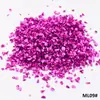 30 Colores Piedra Mineral Imitación Grava de Vidrio Asimétrica Pluma Decorativa Creativa DIY para Uñas Portaplumas Marco de Fotos Material de Relleno para Pintura