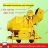Alimentador de concreto de mineração conveniente com operação para frente e para trás MJZC-150 misturador de concreto de mineração