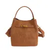 Bolsa de Mão Texturizada Vintage de Luxo Modelo Saco para Mulheres, Nova Coleção Inverno 2025 Elegante Versátil Bolsa de Ombro Transversal Jiangyue