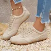 Colección Primavera 2026: Zapatillas Retro Versátiles del Ejército Alemán para Mujer, Tenis Casuales de Cordones Planos de Moda, Zapatos para Mujer Estilo Forrest Gump