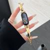 Adecuado para pulsera metálica con forma de D de nicho para Xiaomi Mi Band para mujer 10/9/8Pro Correa para reloj Redmi Watch5/4
